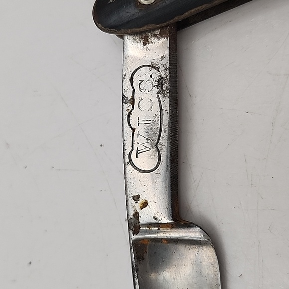 Vintage J. Wiss & Sons Straight Razor Newark, NJ w/ Case - Picture 5 of 16